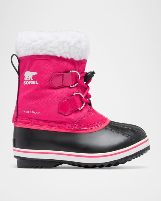Kid's Yoot Pac™ Nylon Fleece Trim Snow Boots, Toddlers/Kids