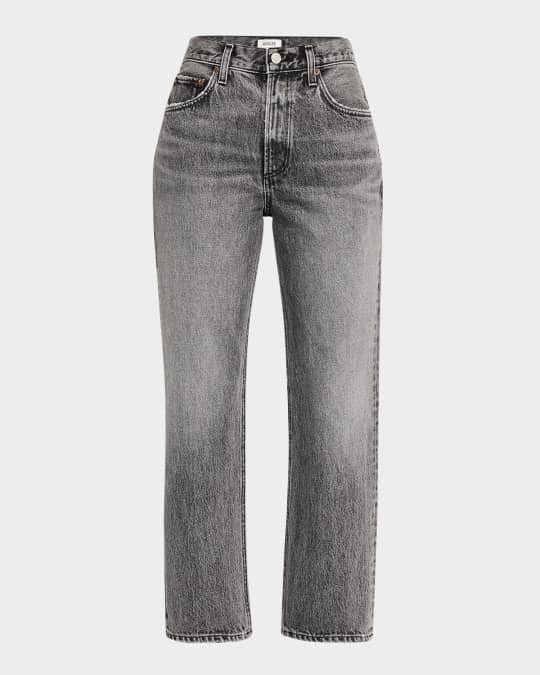 Valen Mid-Rise Vintage Straight Jeans