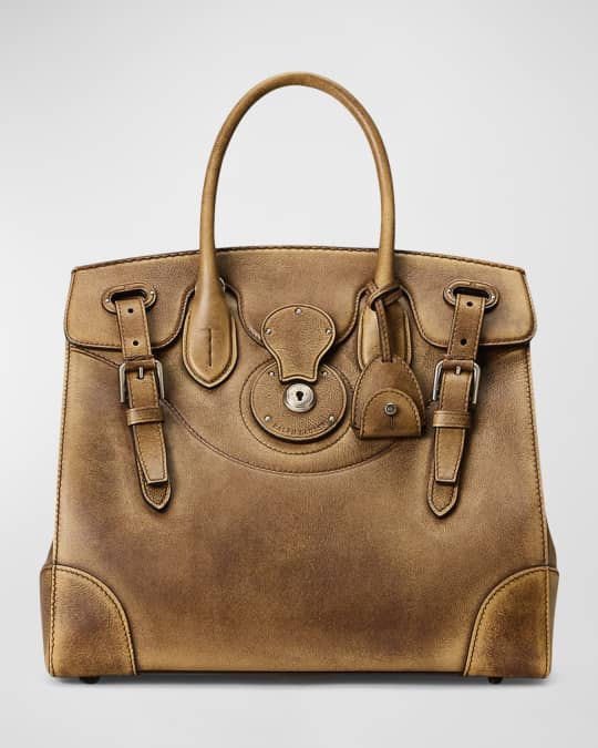 Ralph Lauren Collection Soft Ricky 33 Distressed Calfskin