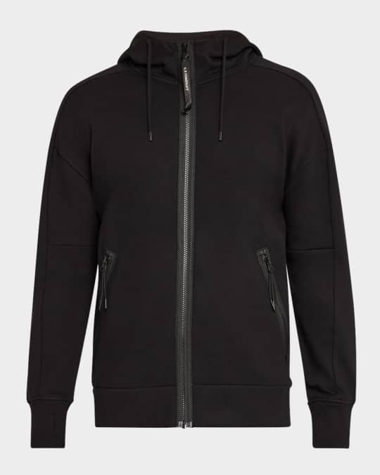 C.P. Company Men's Fleece Hoodie with Goggles | Neiman Marcus