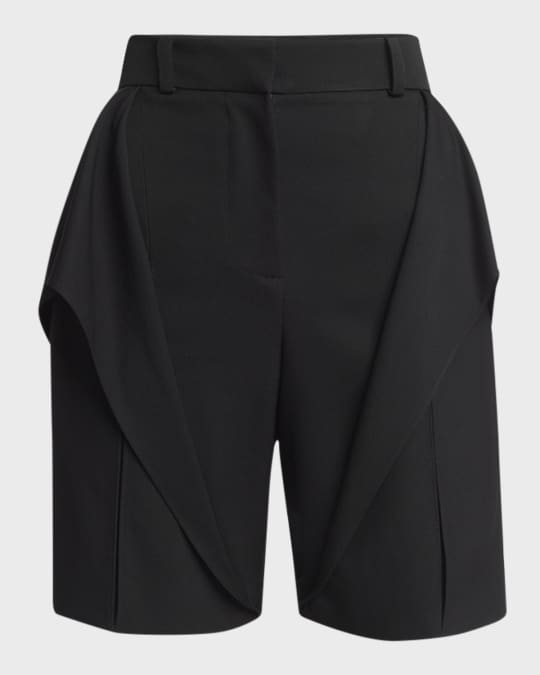 Sculptural Bermuda Shorts