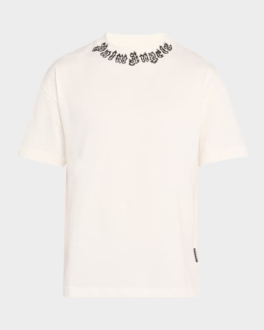 Men's Neck-Logo T-Shirt