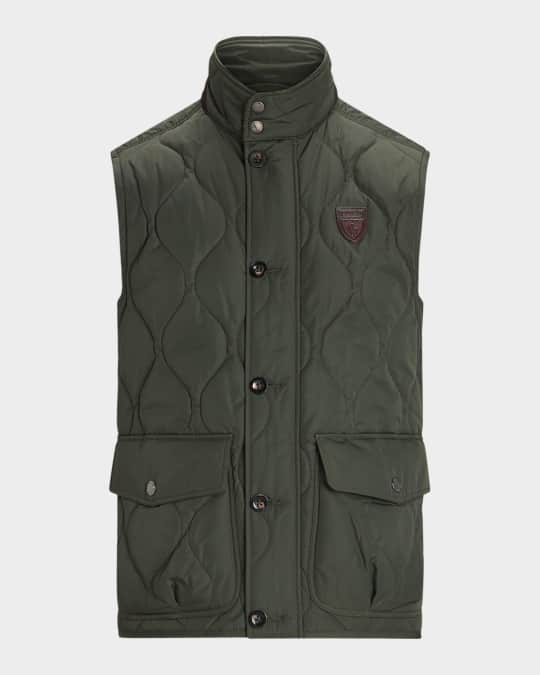 Polo Ralph Lauren Men's Quilted Full-Zip Utility Vest