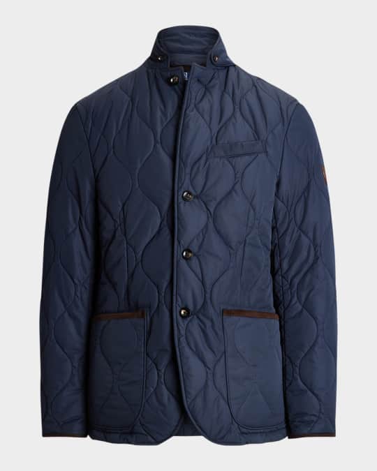 Polo Ralph Lauren Pony Puffer Quilted USA Eagle Flag