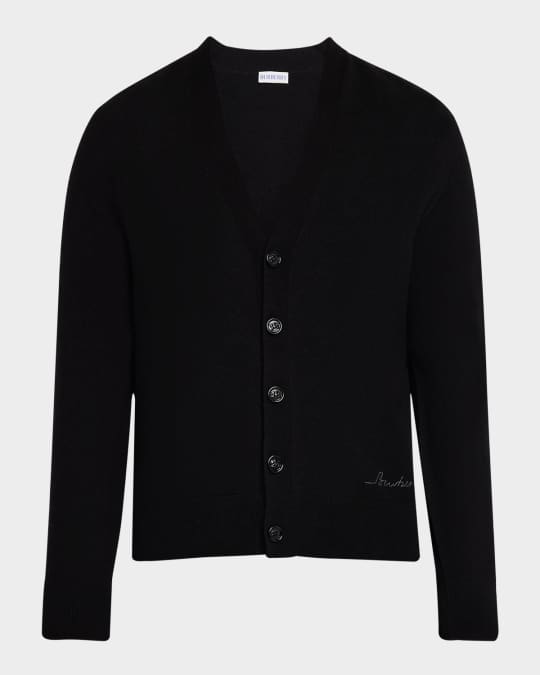 Men's Cashmere Cardigan Sweater