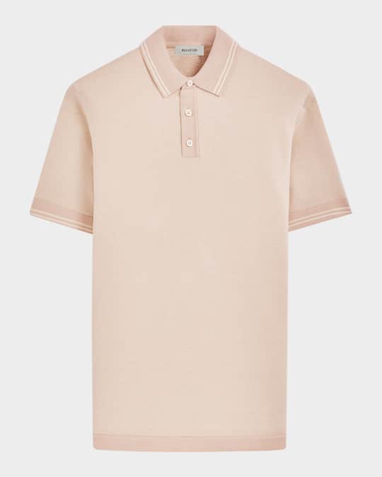 Men's 3-Button Polo Sweater