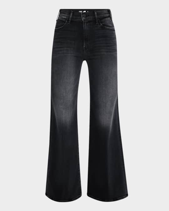 デニム・ジーパン MOTHER THE HUSTLER ROLLER SNEAK JEANS MOTHER The Hustler Roller Sneak Jeans | Neiman Marcus