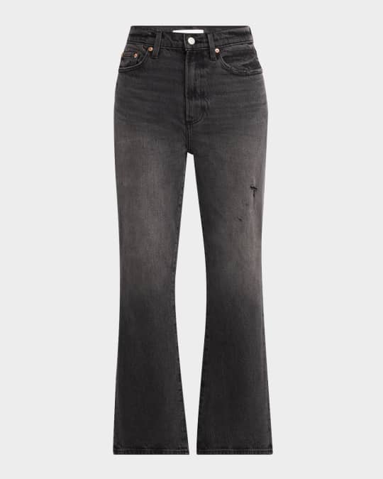 Ally High-Rise Vintage Ankle Bootcut Jeans