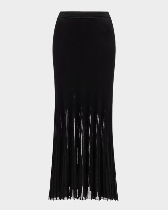 Vera Pleated Maxi Skirt