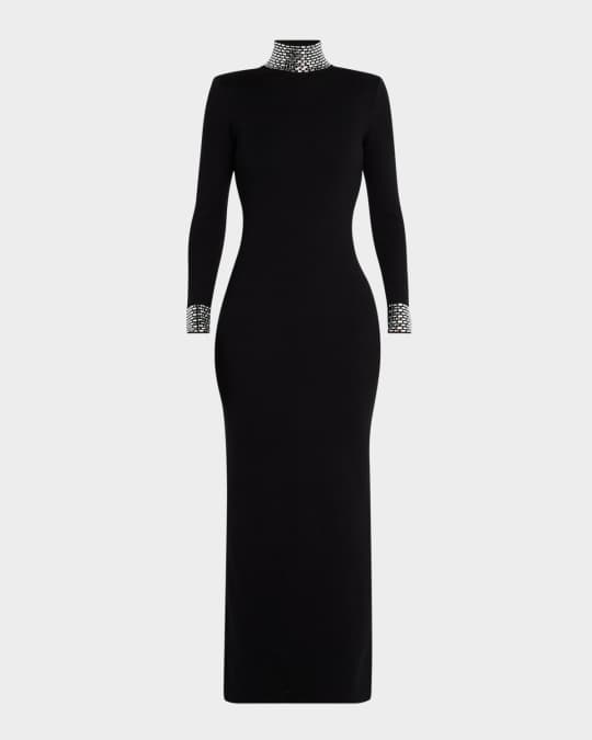 Monroe Embellished Cashmere-Blend Maxi Dress