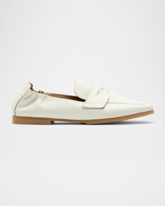 Kitson Leather Penny Loafers