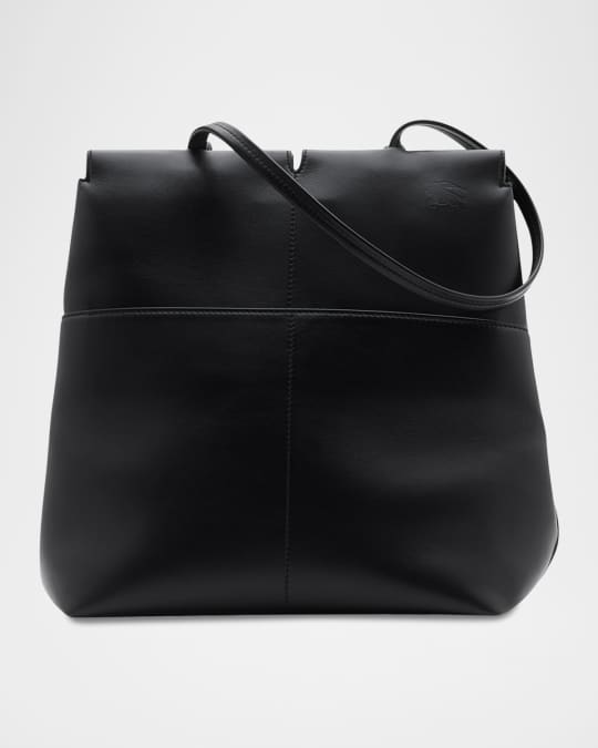 ショルダーバッグ・ポシェット Burberry Black leather Snip shoulder bag (8088916 A1189) BURBERRY - Snip bag | Leam Roma - Luxury Shopping Online