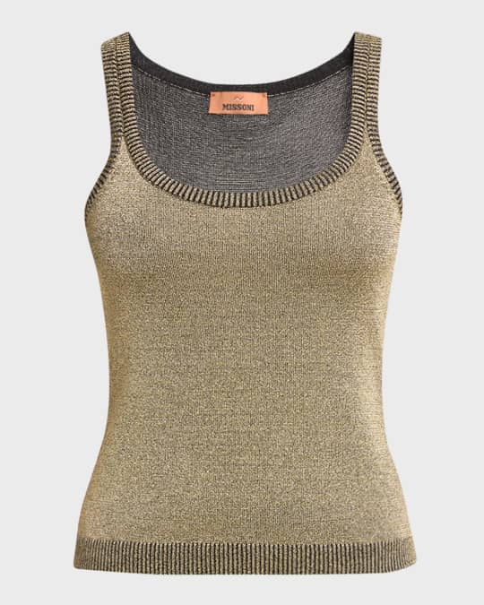エムミッソーニ M MISSONI タンクトップ 中古 ミッソーニ MISSONI タンクトップ サマーニット