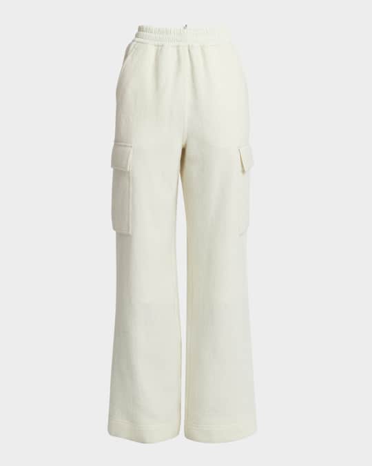 Felted Wool Cargo Trousers