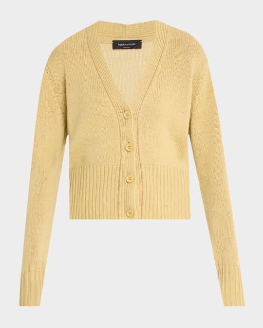 Button-Down Cashmere Cardigan