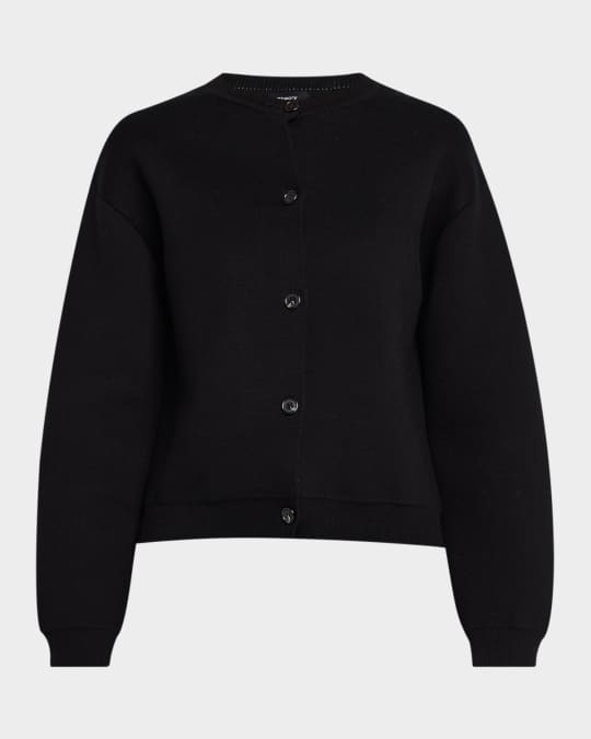 Structured Waverly Cotton Cardigan 