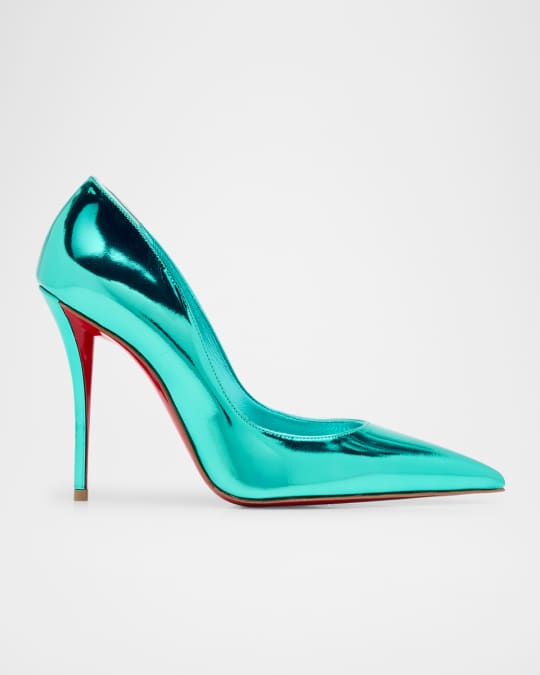 Christian Louboutin Miss Z Mirror Red Sole Pumps Neiman Marcus