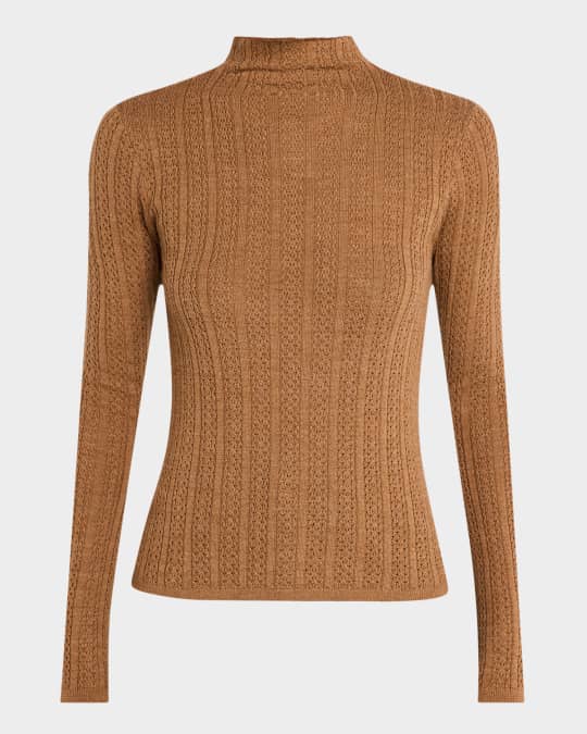 Tina Long-Sleeve Merino Turtleneck 