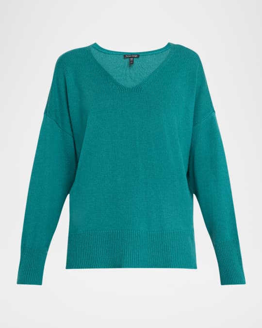 Knit Cotton-Cashmere Sweater