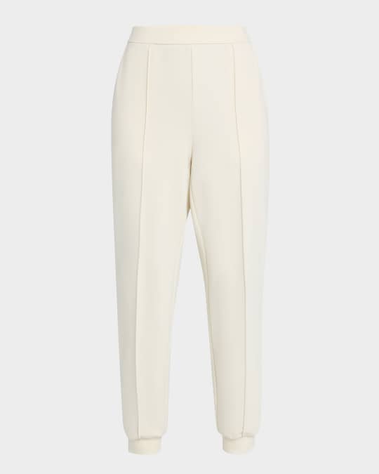 Petite Pintuck Lightweight Ponte Joggers