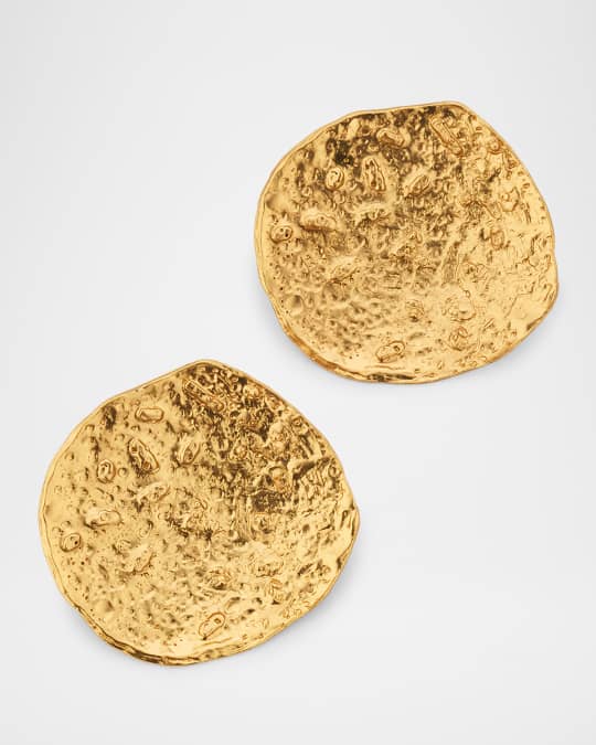 Eclipse Moon O Stud Earrings