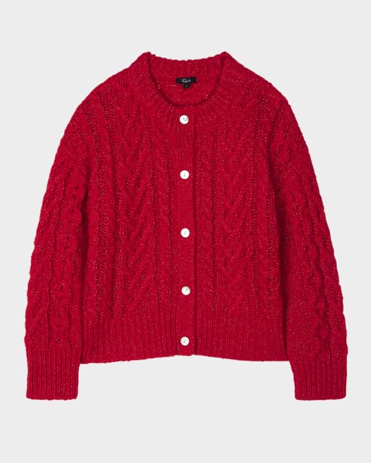 Amelie Cable-Knit Cardigan