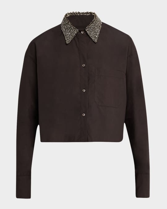 Little Big Joe Shirt with Crystal Collar