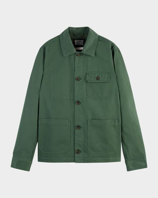 Men's Heavy Twill Worker Jacket