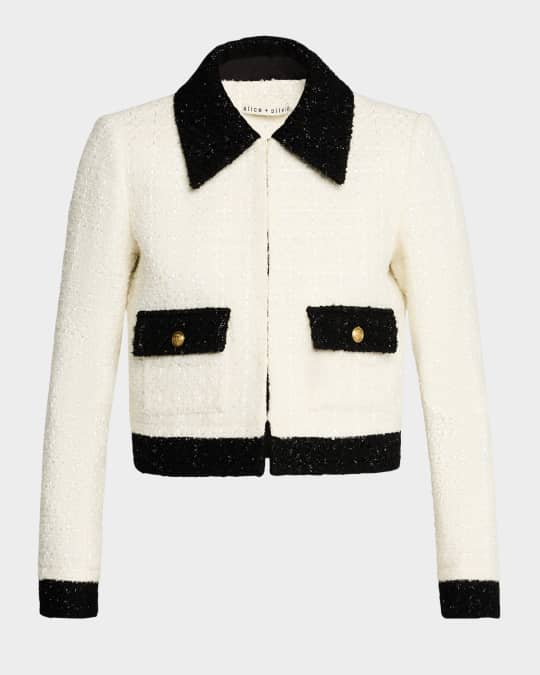 Topher Tweed Boxy Jacket 
