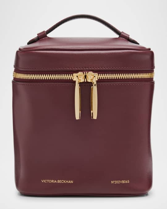 Victoria Beckham Vanity Cube Leather Top-Handle Bag | Neiman