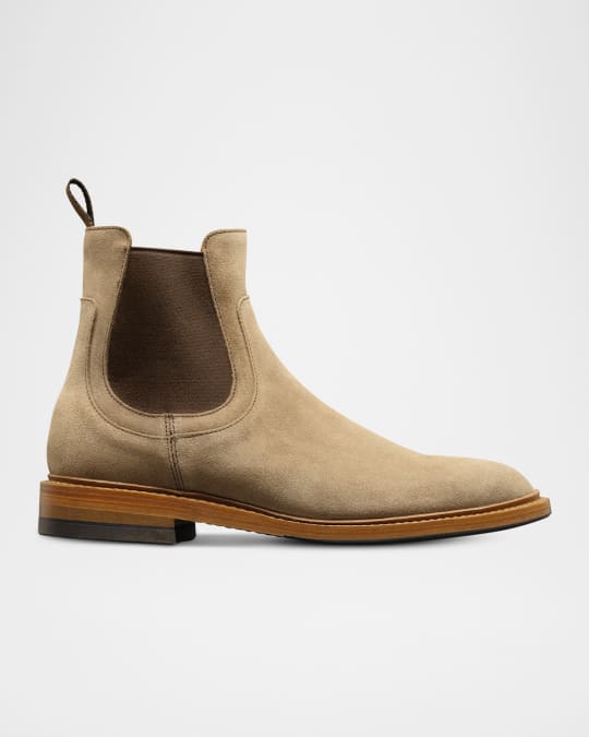 Allen Edmonds Men's Tanner Suede Chelsea Boots | Neiman Marcus