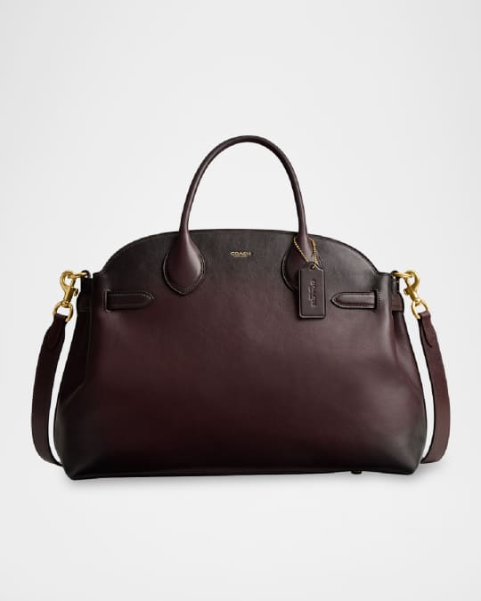 Empire 40 Carryall Leather Top Handle Bag