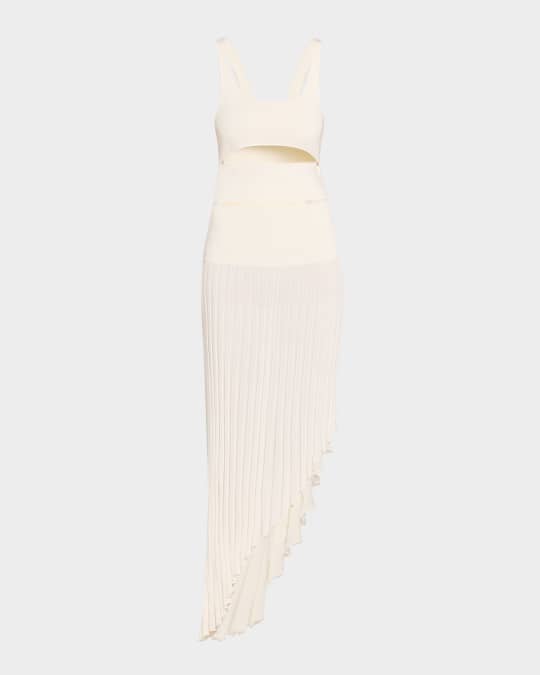 princess polly baby blue dress CHRISTOPHER ESBER Asymmetric draped cutout midi dress