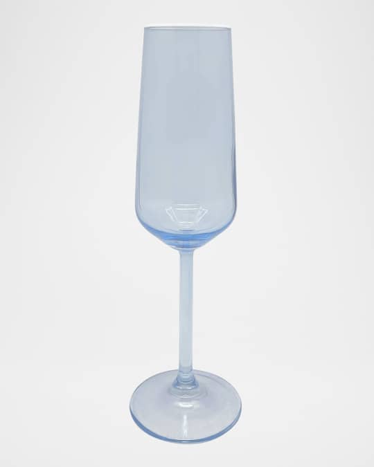 Fine Line Champagne Flute Glasses, Set Of 4
