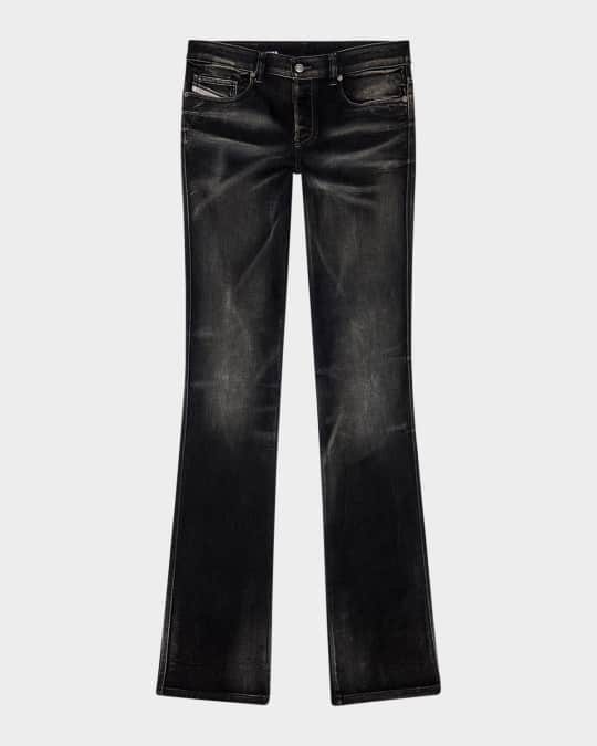 パンツ DIESEL bootcut jeans 1998 d-buck 09 Men's Bootcut Jeans | Black/Dark grey | Diesel 1998 D-Buck