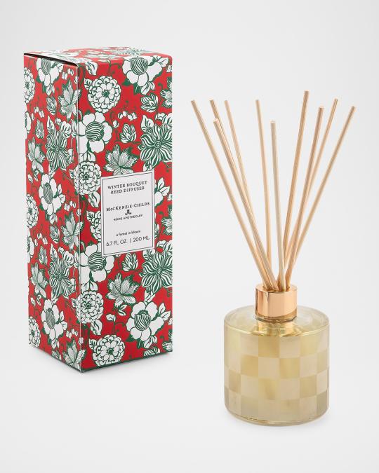 MacKenzie-Childs Winter Bouquet Reed Diffuser, 200 mL | Neiman Marcus