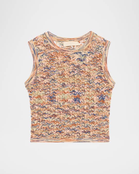 Zimmermann Wylie Crop Tank Top | Neiman Marcus