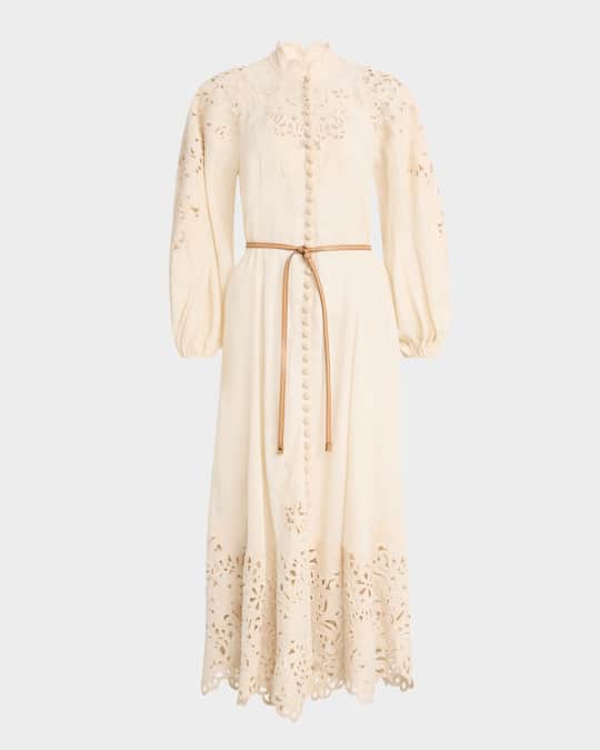 Wylie Embroidered Billow Dress