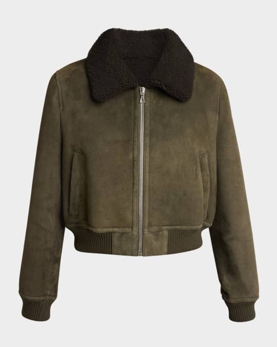 Shearling Zip Jacket 