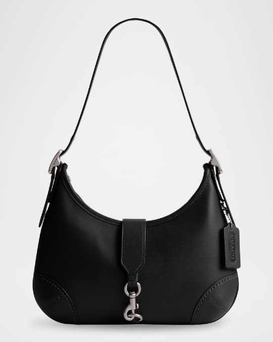 Coach Hamptons Leather Hobo Bag | Neiman Marcus