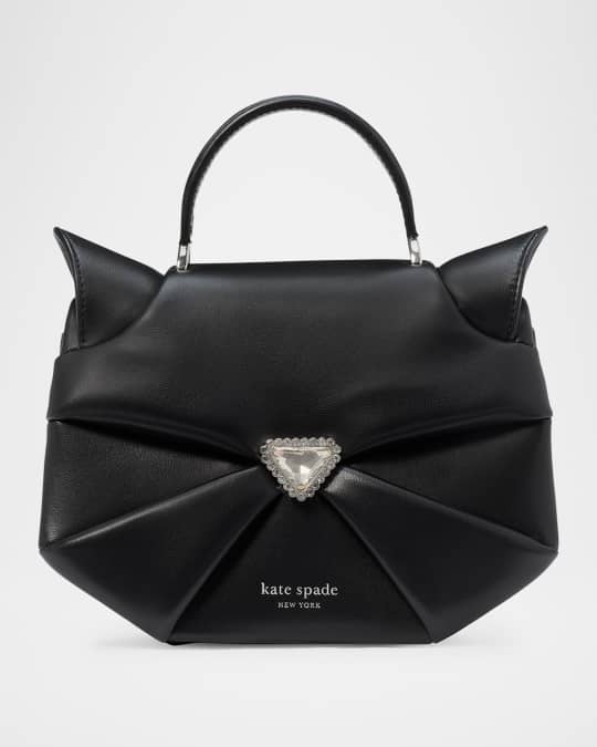Leather Purse Kate Spade Cat Tote Kate Spade Saffiano Black