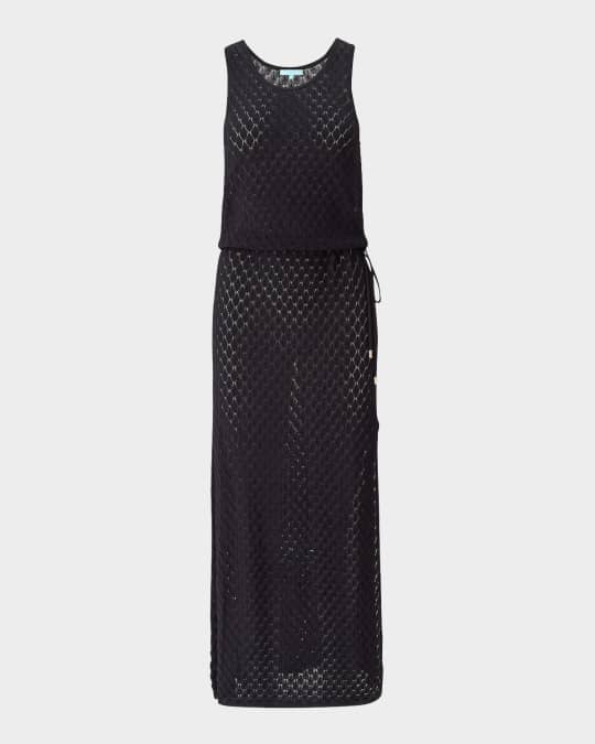 Melissa Odabash Mia Crochet-Knit Maxi Dress | Neiman Marcus