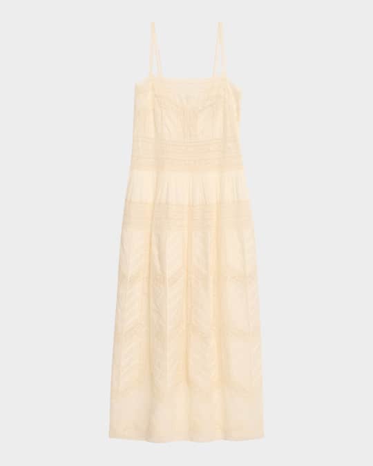 Acacia Lace Trim Slip Dress