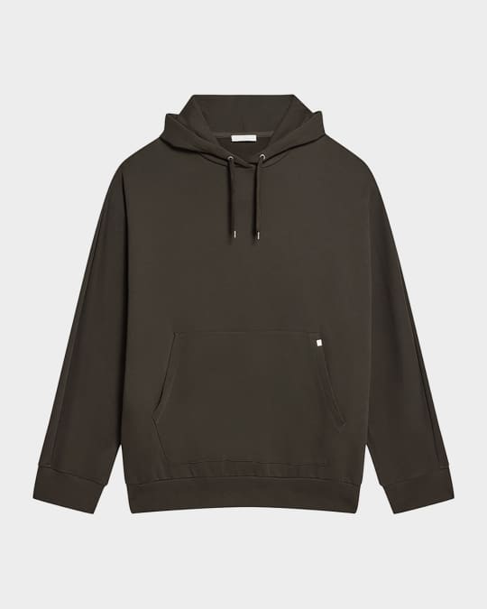 Men's Terry Side-Zip Oversized Hoodie
