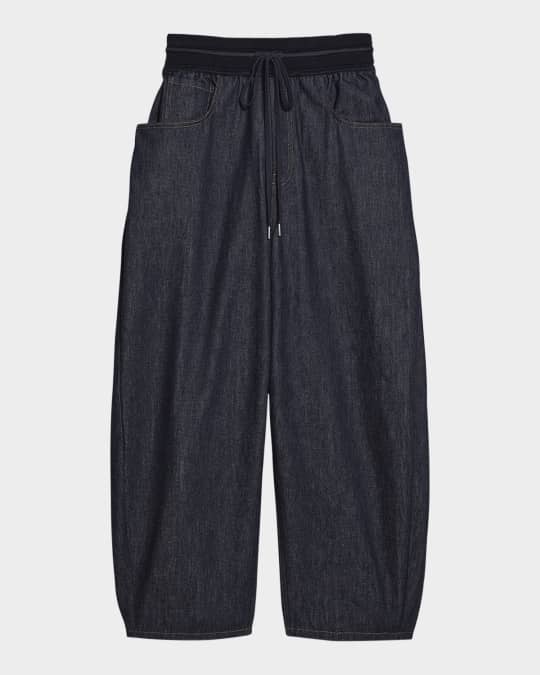 Men's Raw Denim Cocoon Jeans