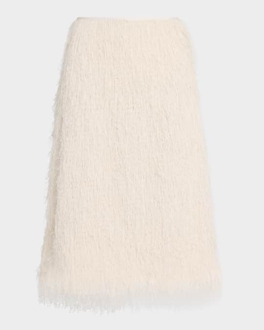 Fringe Slip Skirt