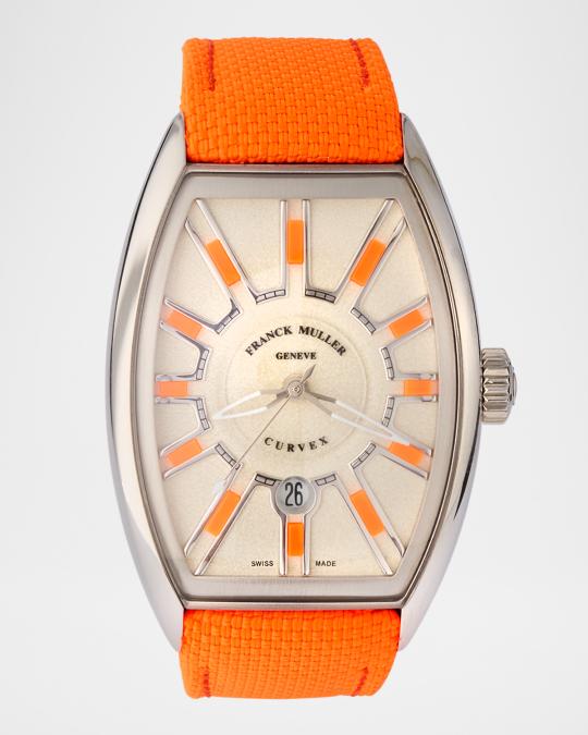 Franck Muller CX36 Flash Neon Orange 36mm Watch | Neiman Marcus