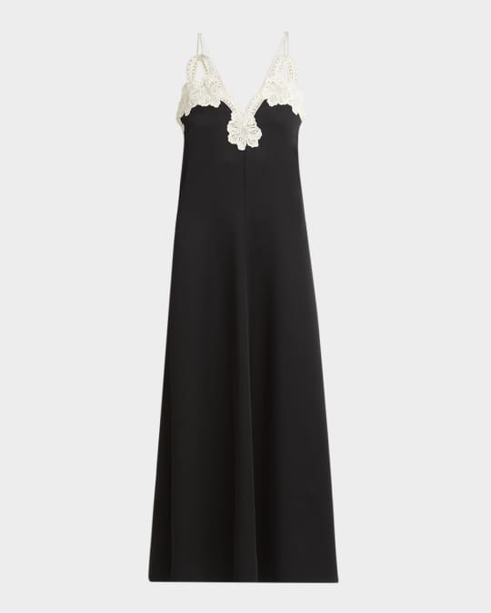 JILSANDER ワンピース ドレス Fitted midi dress 750289 Jil Sander Sleeveless Midi A-Line Dress | Neiman Marcus