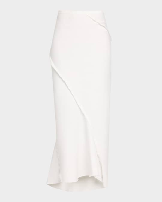Sevy Asymmetric Maxi Skirt 