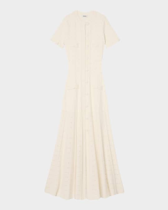 Sandro Milo Knit Midi Dress | Neiman Marcus